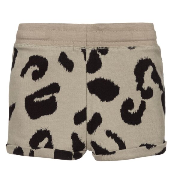 NWT Stella McCartney Kids Leopard Terry Shorts - Picture 2 of 2